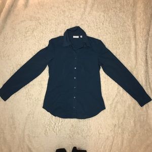Teal Button Down Shirt